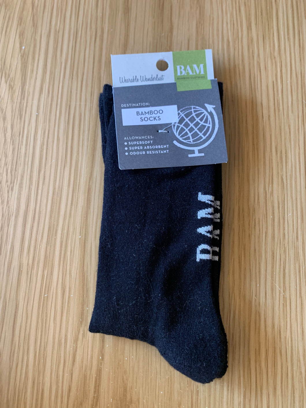 Bam Socks Size 4-7
